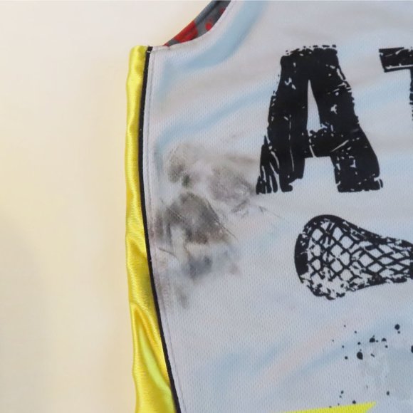 Lacrosse Jersey Tank PRO TEAM ATOMIC LAX #12 Reversible AWESOME GRAPHICS Size XL - Picture 8 of 14